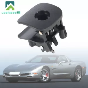 For 1997-2004 Chevrolet Corvette C5 Glove Box Handle Latch 10328822 Black - Foto 1 di 10