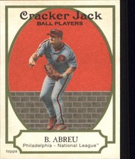 2005 (PHILLIES) Topps Cracker Jack Mini Red #90 Bobby Abreu