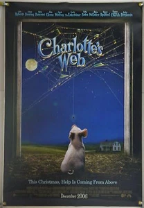CHARLOTTE'S WEB DS ROLLED ORIGINAL ONE SHEET MOVIE POSTER DAKOTA FANNING (2006) - Picture 1 of 1