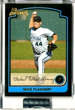 2003 Bowman Uncirculated Metallic Gold Baseball Card #212 Mike Flannery/230
