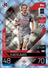 Champions League EXTRA Trading Card SU34 - Maurits Kjaergaard - CRYSTAL 22/23