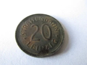 Leipzig 20 Pfennig Straßenbahn - Picture 1 of 2