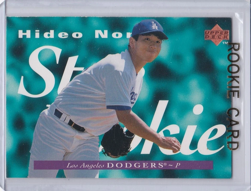 HIDEO NOMO CARTÃO DE NOVATO 1995 Upper Deck Japão Beisebol LOS ANGELES DODGERS MLB RC - Imagem 1 de 2