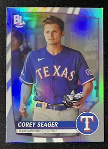 2023 Topps Big League #247 Corey Seager Los Angeles Dodgers Rainbow Foil - Foto 1 di 2