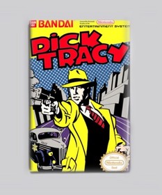 Dick Tracy NES - 2"x3" Fridge MAGNET (nintendo retro game