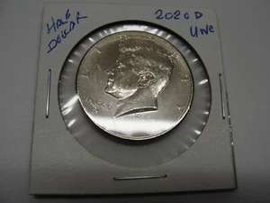 2020D UNC U.S. KENNDY HALF DOLLAR Z1853 - Picture 1 of 2