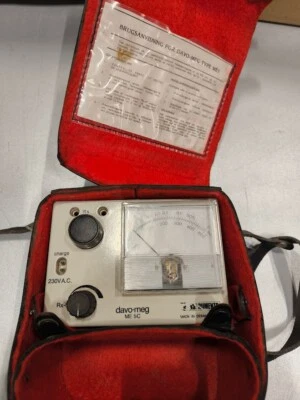 Davo-Meg ME5C Meter - Für Teile, Zeichen Der Verwendung,Kein Zubehör - Bild 1 von 4