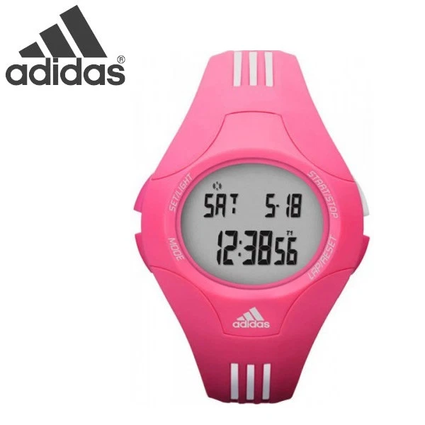 Adidas ADP6064 Pink Silicone/Plastic Dial Sport Fashion Watch - Image 1 of 1