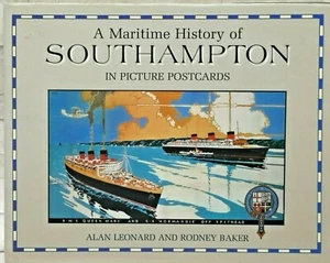 Maritime History of Southampton in Picture Postcards by Baker, Rodney Hardback - Picture 1 of 3