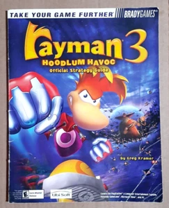 Rayman 3 Hoodlum Havoc Bradygames Strategy Game Guide PS2/PC/XBOX/Gamecube - Picture 1 of 2