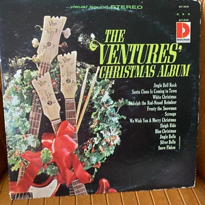 VENTURES CHRISTMAS ALBUM VINYL LP RECORD FIRST PRESS DOLTON 8038 PLAY TESTED !! - Picture 1 of 7