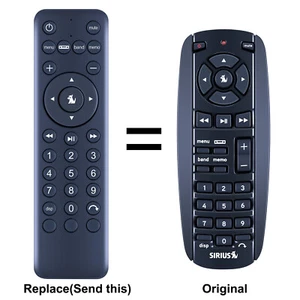 Universal Remote Control For Sirius Sportster, Starmate, & Stratus Radios - Picture 1 of 4
