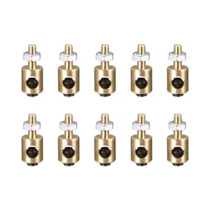 10pcs Linkage Stoppers Connecting Servo Arm Push Rod for RC Airplane D5x3mm - Picture 1 of 5