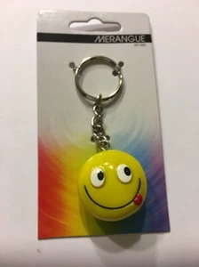 Portachiavi Emoji Giallo - Foto 1 di 3