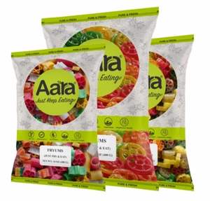 Aara Fryums Fry & Eat Star color aprobado por la FDA - 400 GM con envío gratuito - Imagen 1 de 1