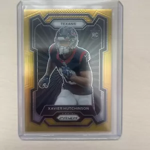 Panini Prizm 2023 - Rookie Variation Gold Prizm #333 Xavier Hutchinson 6/10 (RC) - Imagen 1 de 2