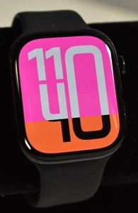 Apple Watch Series 10 Smartwatch 46mm GPS + LTE Black- Free US Shipping - Photo 1 sur 8