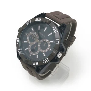 MEN STRONG HEAVY BIG FACE HIP HOP WATCHES - Picture 1 of 12