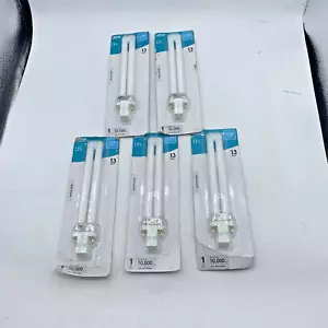 Feit Electric PL13/35 Fluorescent 2 Pin Bulb 13-Watt Cool White 4100K 5-Packs - Picture 1 of 9
