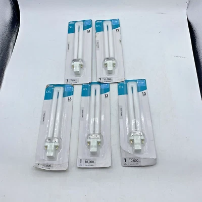 Feit Electric PL13/35 Fluorescent 2 Pin Bulb 13-Watt Cool White 4100K 5-Packs - Image 1 of 4