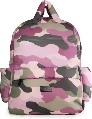 7AM Voyage Backpack - Large Waterproof Organizer & Laptop Sleeve Bag Camo Pink - Image 1 of 4