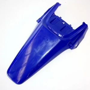 BLUE Plastic Rear Tail Mud Guard Fender CRF70 Style PIT PRO Trail Dirt Bike - Picture 1 of 2