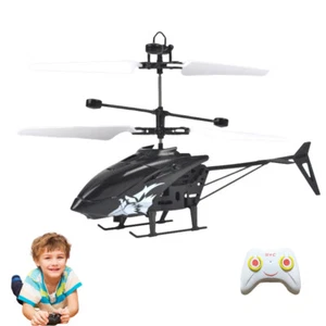 Mini Helicopter RC Eletric Remote Control Toy Aircraft Outdoor Children Gift AU - Picture 1 of 9
