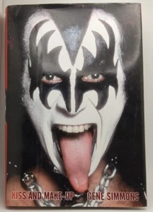 Gene Simmons - KISS And Make-Up Hard Cover With Picture Sleeve, 2001 Crown Publi - Picture 1 of 2