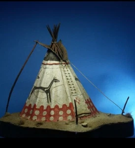 LA MERIDIANA MINIATURES TEPEE AC-54-55 INDIAN AMERICAN 54mm 1:30 ACCESSORY - Imagen 1 de 1