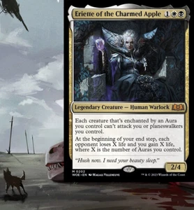 Eriette of the Charmed Apple Lifegain Commander Deck MTG EDH Ready-to-Play Aura - Picture 1 of 12