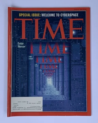 Time Magazine Spring 1995 Welcome To Cyberspace Special Issue Infinity Cover - Image 1 of 4