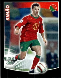 Pegatina Panini Futebol 2005 inserción Simao Portugal Selección #429 - Imagen 1 de 2