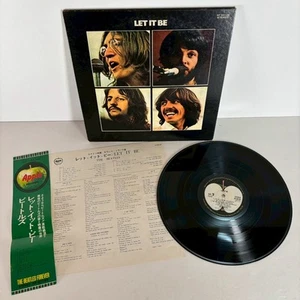 LET IT BE THE BEATLES AP 80189 Vinyl OBI JAPAN LP - Picture 1 of 10