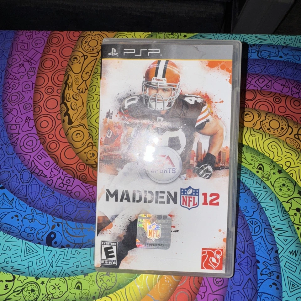Madden NFL 12 PlayStation Portable PSP 2011 Game CIB w/ Case Manual Football - Image 1 of 4