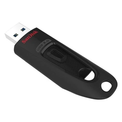 SanDisk Ultra Clé USB 256 Go USB Type A 3.2 Gen 1 (3.1 Gen 1) Noir - Photo 1/4