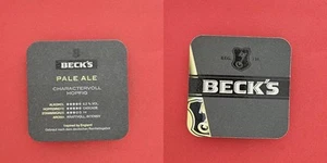 Beck's Pale Ale Brauerei Bierdeckel Bier - Picture 1 of 1