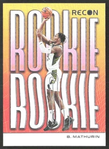 5792I 2022-23 Panini Recon #11 Bennedict Mathurin pies de flota - Imagen 1 de 2
