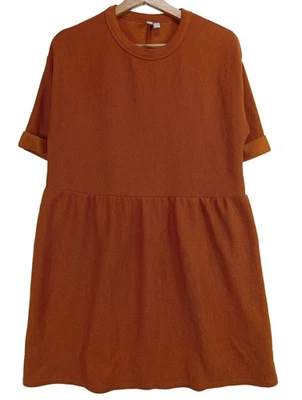 ASOS Vestido de manga corta Mujeres Vestido Talla EU 40 marrón look casual - Imagen 1 de 4