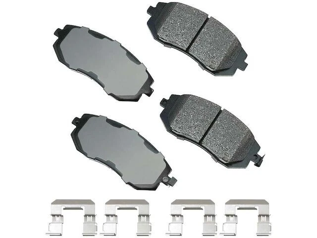 Juego de pastillas de freno delanteras Akebono 94CW37W para Subaru Forester 2003-2010 Foto 1 de 1