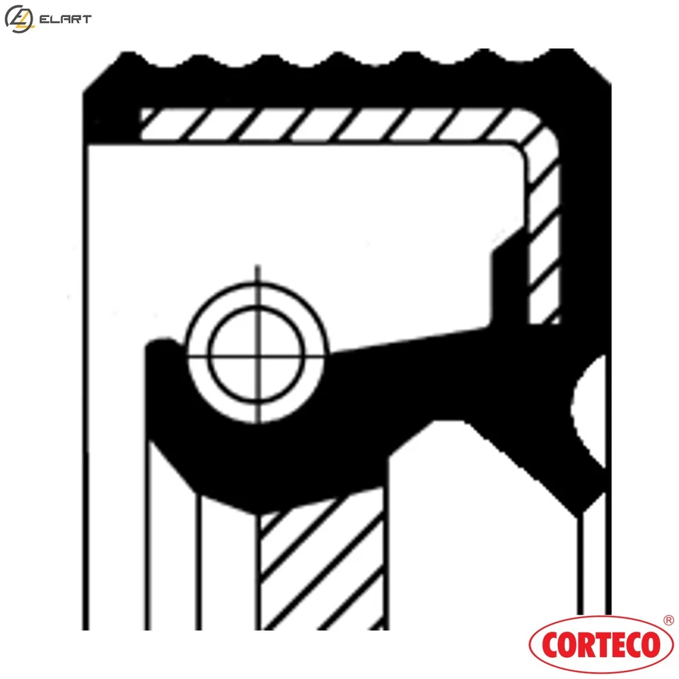SHAFT SEAL CRANKSHAFT 12012762B FOR ALFA ROMEO PLYMOUTH VOYAGER/GRAND  JEEP - Изображение 1 из 4