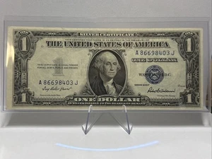 ( Misaligned shearing Error) 1935 F $1 Dollar Silver Certificate Uncirculated! - Picture 1 of 2