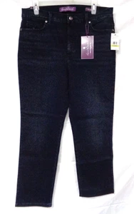 Damenjeans Gloria Vanderbilt Amanda Alton Supreme Stretch blau 14P durchschnittlich - Bild 1 von 9