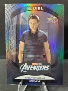 JEREMY RENNER as Hawkeye 2022 Upper Deck Marvel Allure Black Rainbow Parallel 14 - Picture 1 of 3