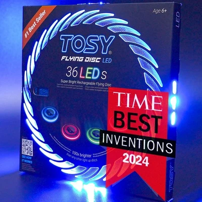 TOSY Frisbee - 36 LEDs 8 modes, motion sensor