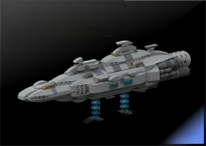 Modubrix Mocs Bloques de Construcción Mon Calamari MC80 Star Cruiser Set Ladrillos Juguetes Kit - Imagen 1 de 4