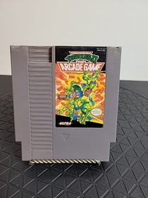 Teenage Mutant Ninja Turtles II: The Arcade Game Nintendo NES Authentic Tested