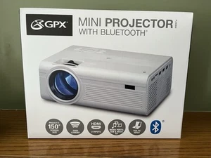 New GPX PJ308W 1080p Mini Projector w/ Bluetooth - Picture 1 of 3