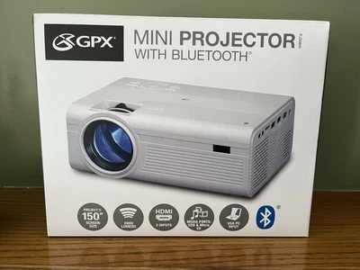 New GPX PJ308W 1080p Mini Projector w/ Bluetooth - Image 1 of 3