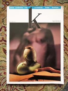 1989 K : KERAMIKOS INTERNATIONAL CERAMICS MAGAZINE w/ ALDO ROSSI on PARMA TOWERS - Picture 1 of 7