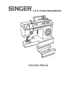 Singer 4525-4526-4528-4530 Sewing Machine Owners Manual Reprint - Picture 1 of 1